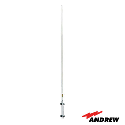 Antena base de Fibra de Vidrio, 151 - 158 MHz, Extremadamente resistente.