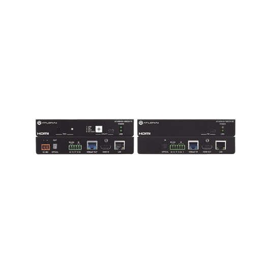 Extensor 4K HDR HDMI Más de 100 M HDBaseT TX/RX con Ethernet, control, PoE y retorno de audio