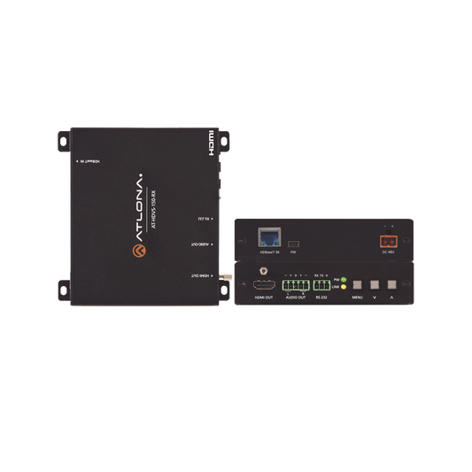 HDBASET SCALER W/ HDMI AND ANALOG AUDIO OUTPUT ;  POE