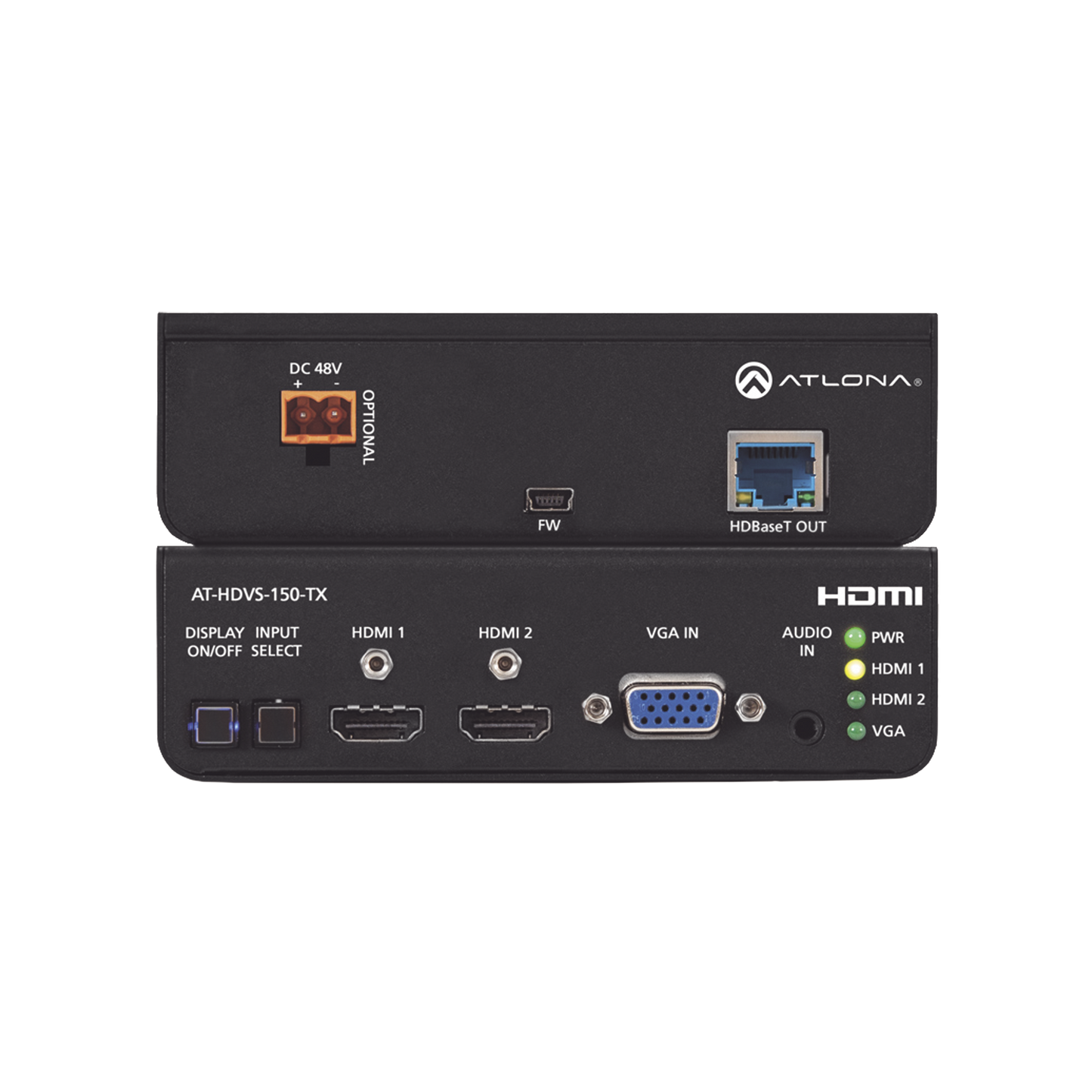 HDMI (2 INPUT) PLUS VGA SWITCHER W/ HDBASET OUTPUT ;  POE