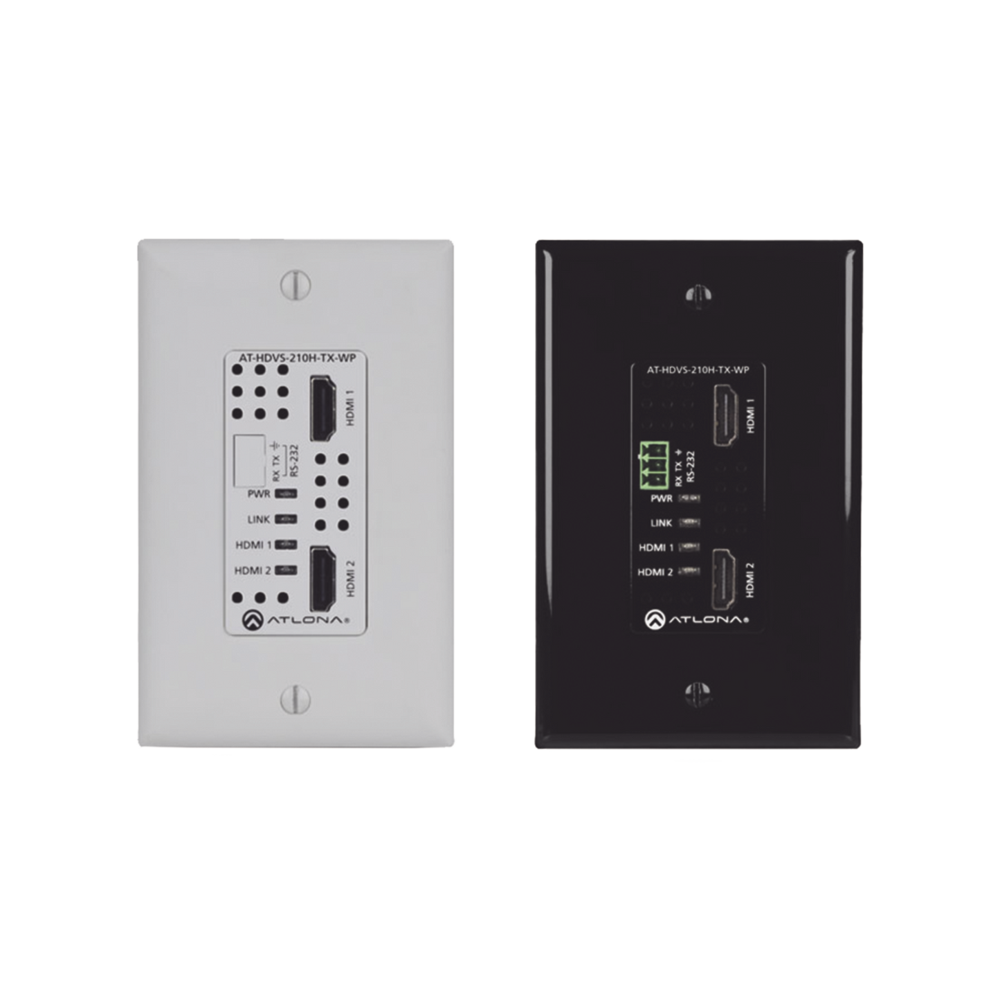 ATLONA SINGLE GANG DUAL HDMI WALL TRANSMITTER