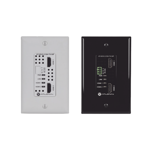 ATLONA SINGLE GANG DUAL HDMI WALL TRANSMITTER