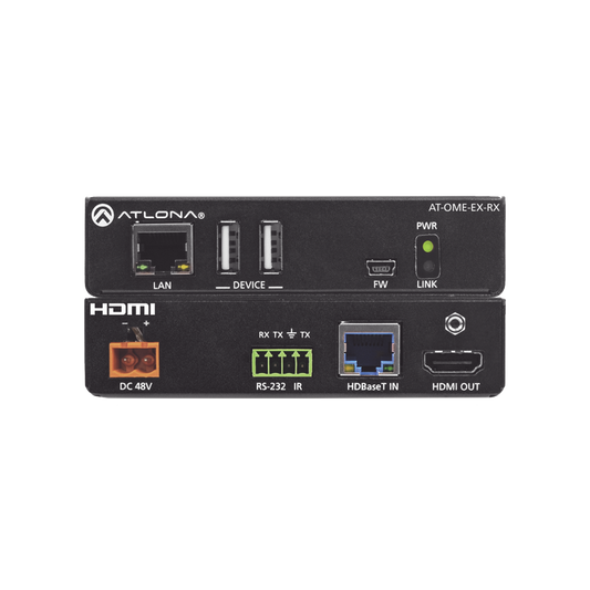 OMEGA 4K/UHD Receptor HDBaseT para HDMI con USB