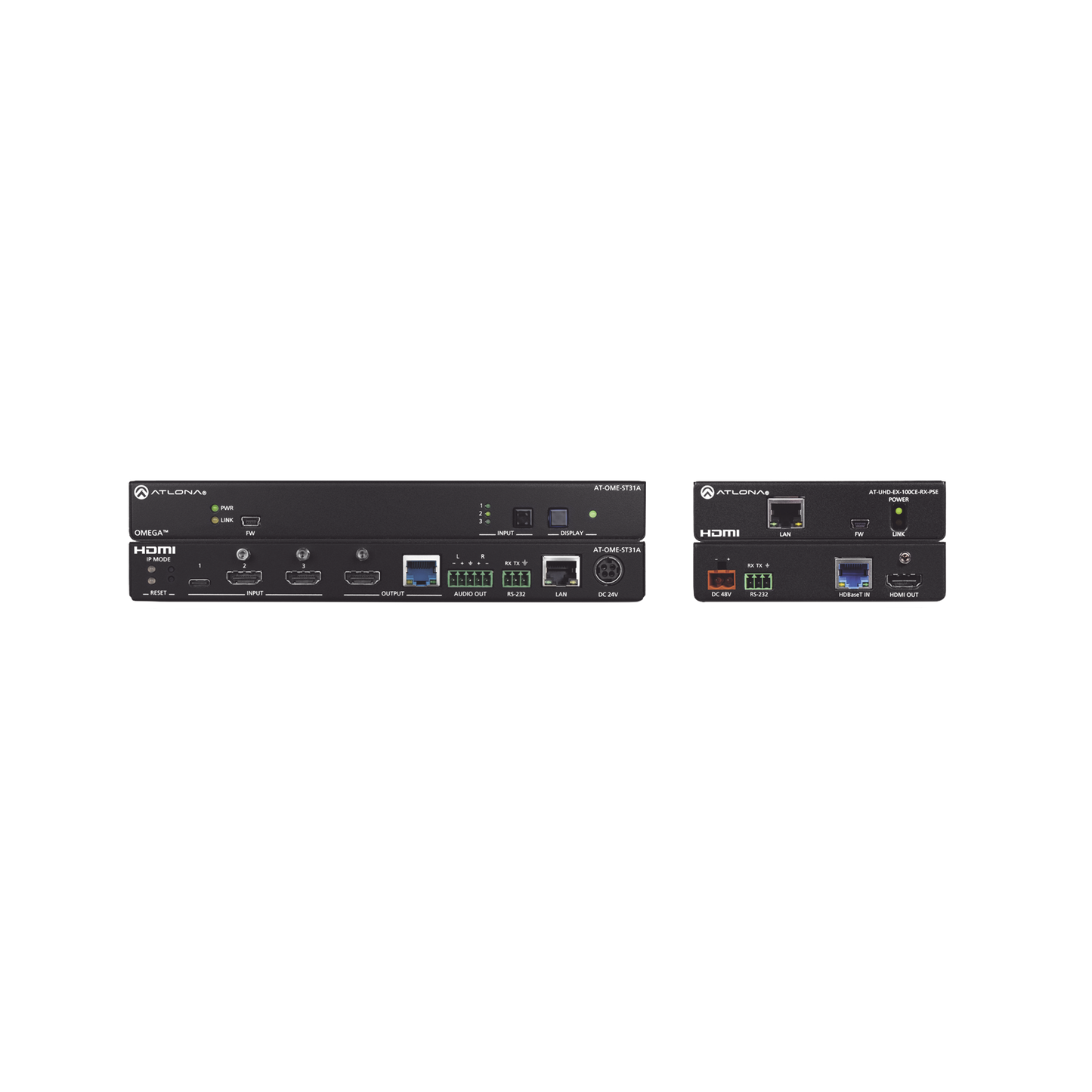 HDBaseT TX/RX para HDMI y USB-C®