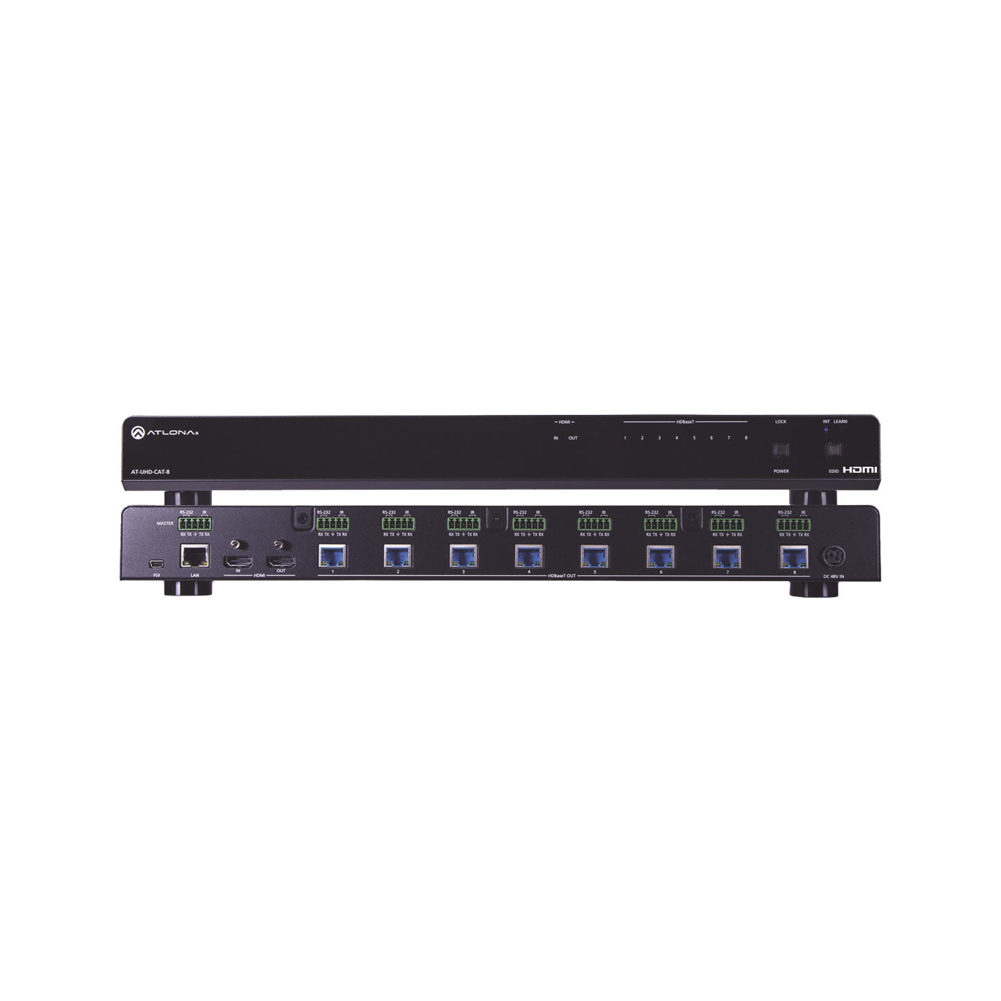 4K/UHD HDBASET HDMI 1 X 8 DISTRIBUTION AMPLIFIER