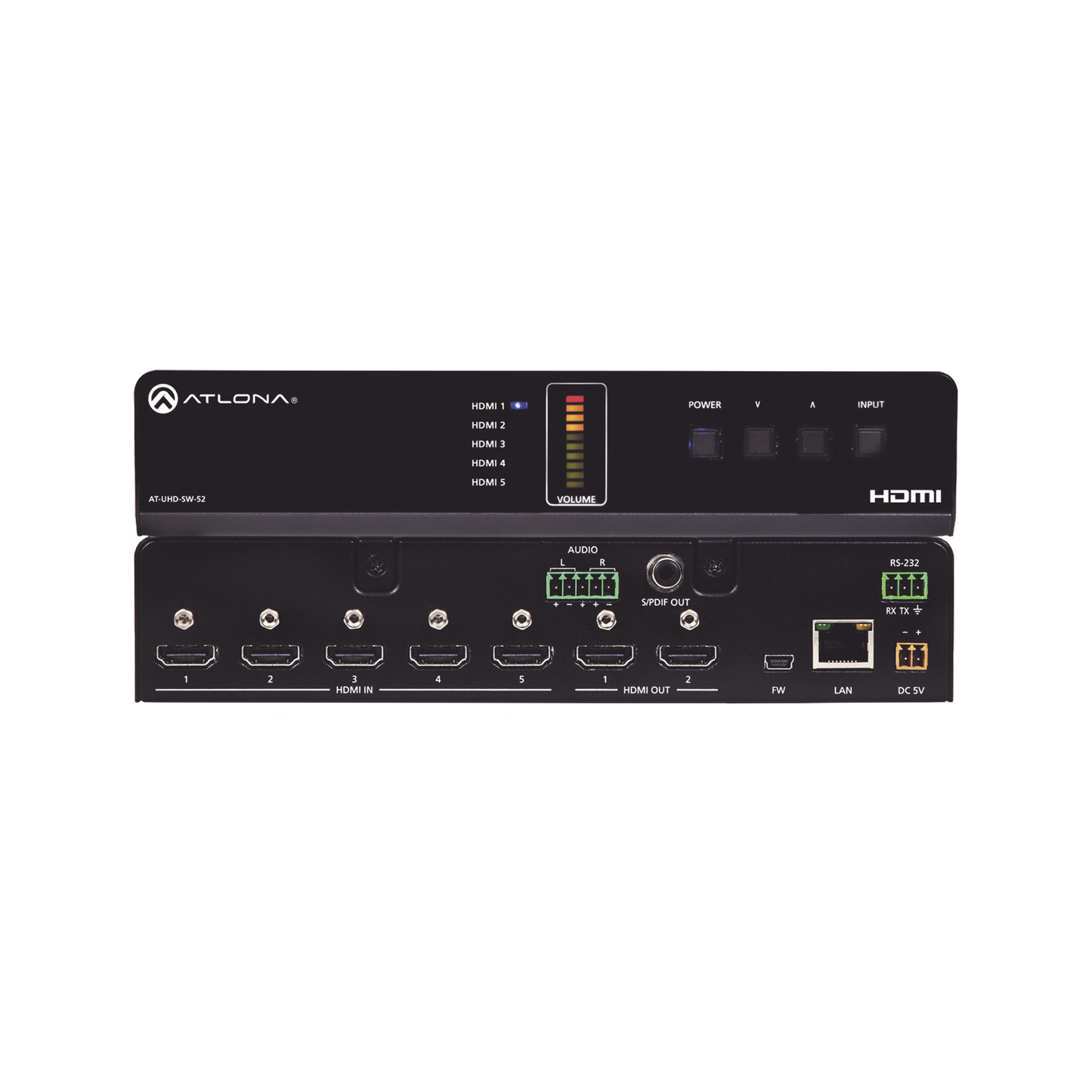 ATLONA 5 X 2 HDMI SWITCHER