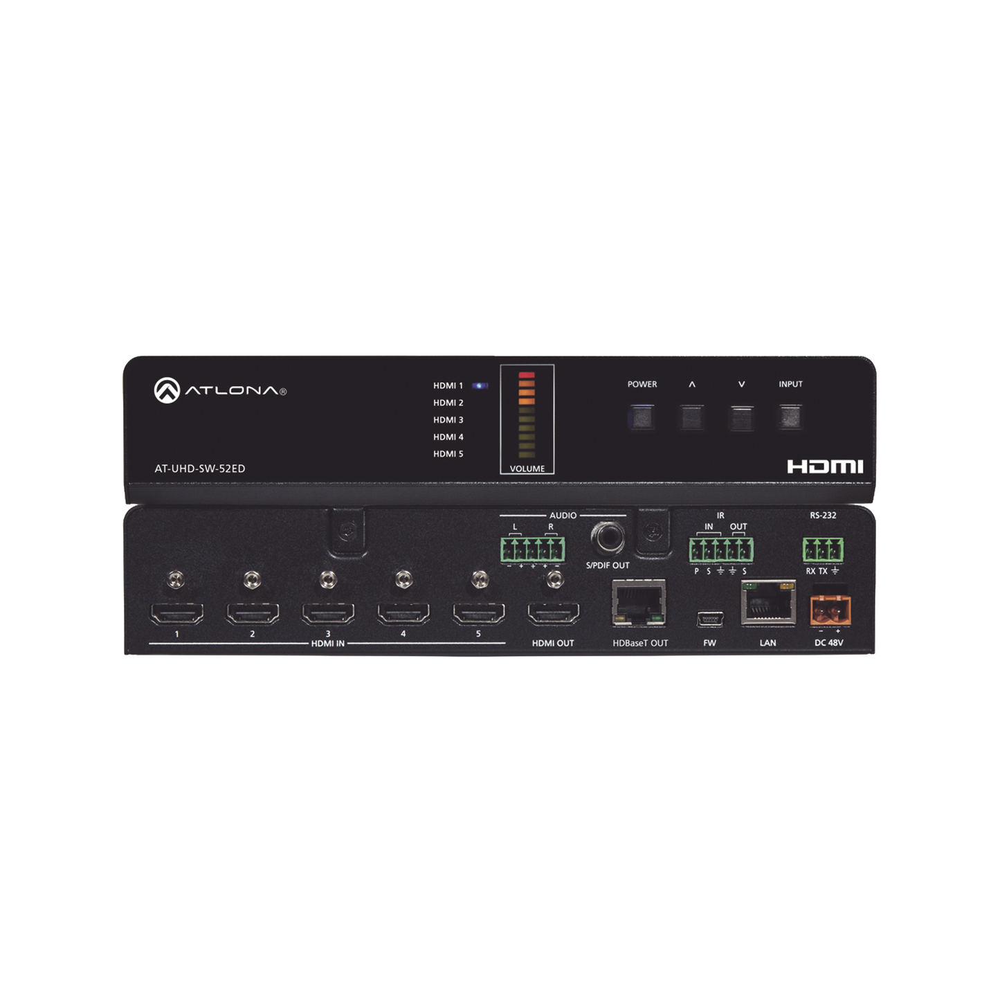 ATLONA 5 X 2 HDMI TO HDBASET SWITCHER