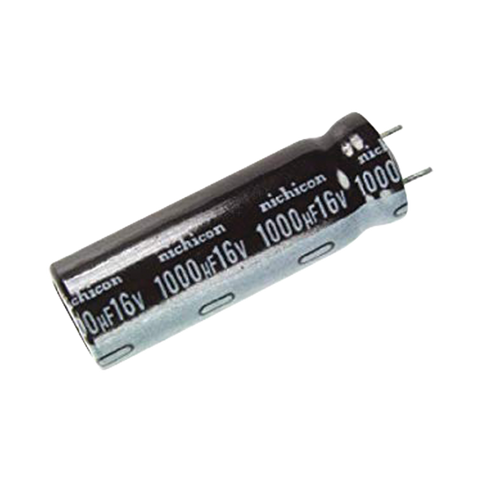 Capacitor Electrolítico de 680 uFd (o 1000 uFd), 16 Vcc para C1 y C3 del MONITOR COM-3010.