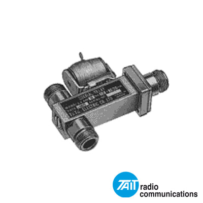 Relevador Coaxial para Antena SPDT, 10-14 Vcc (12 Vcc Nom.), 160 mA, 500 Watt a 1 GHz.