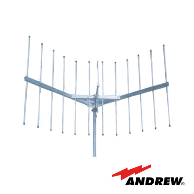 Antena Base UHF Direccional, rango de frecuencia 450 - 470 MHz.