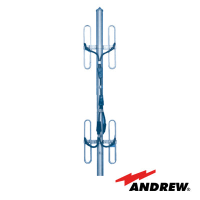 Antena base de 4 Dipolos, 450 - 470 MHz