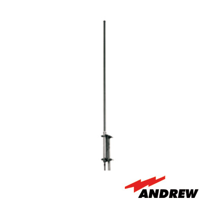 Antena Base, Fibra de Vidrio, Rango de Frecuencia 824 - 896 MHz.