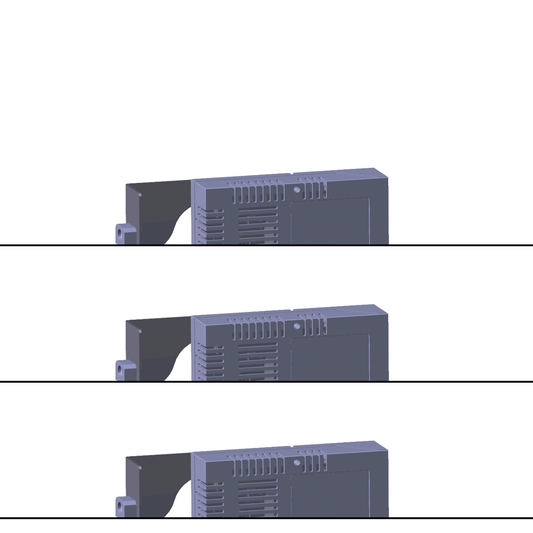 Montaje para riel de Rack, switch NetonixWS-6-MINI