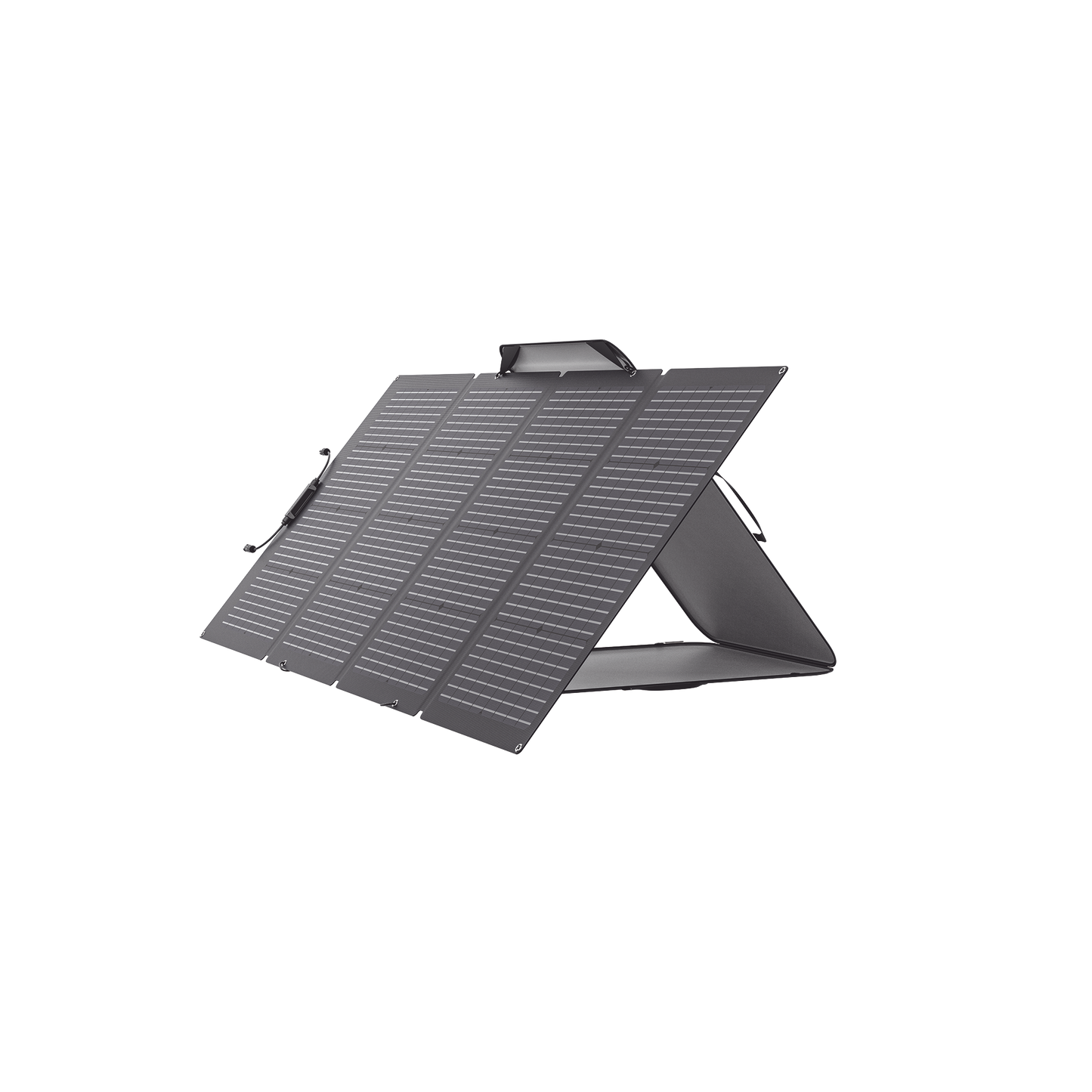 Módulo Solar Portátil y Flexible de 220W Recomendado para Estaciones Portátiles EFD330, EFD350 ó EFD500 / Ajuste de Ángulo / Carga Eficiente / Incluye Cable XT60 a MC4