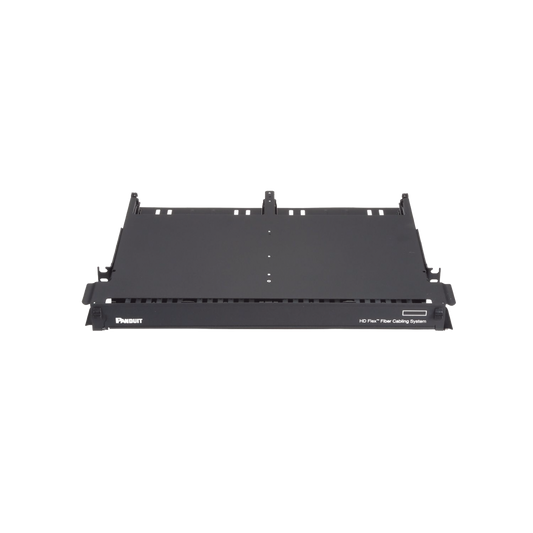 Panel de Distribución de Fibra Óptica, Acepta 12 Cassettes HD Flex™ y 144 Fibras por UR, Hasta, 1 UR