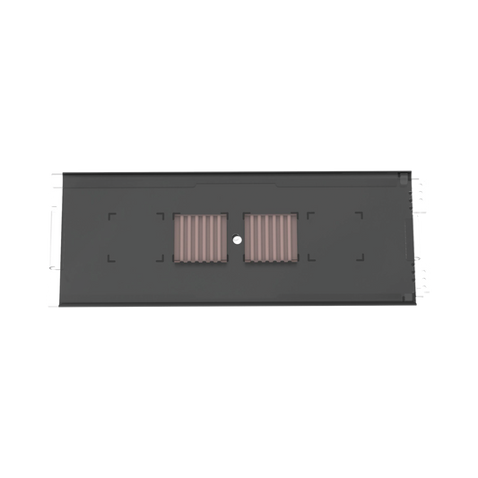 Charola de Empalme para Fibra Óptica, Para Protección de 24 Empalmes de Fusión o Mecánicos, Compatible con los Paneles FRME3 y FRME4