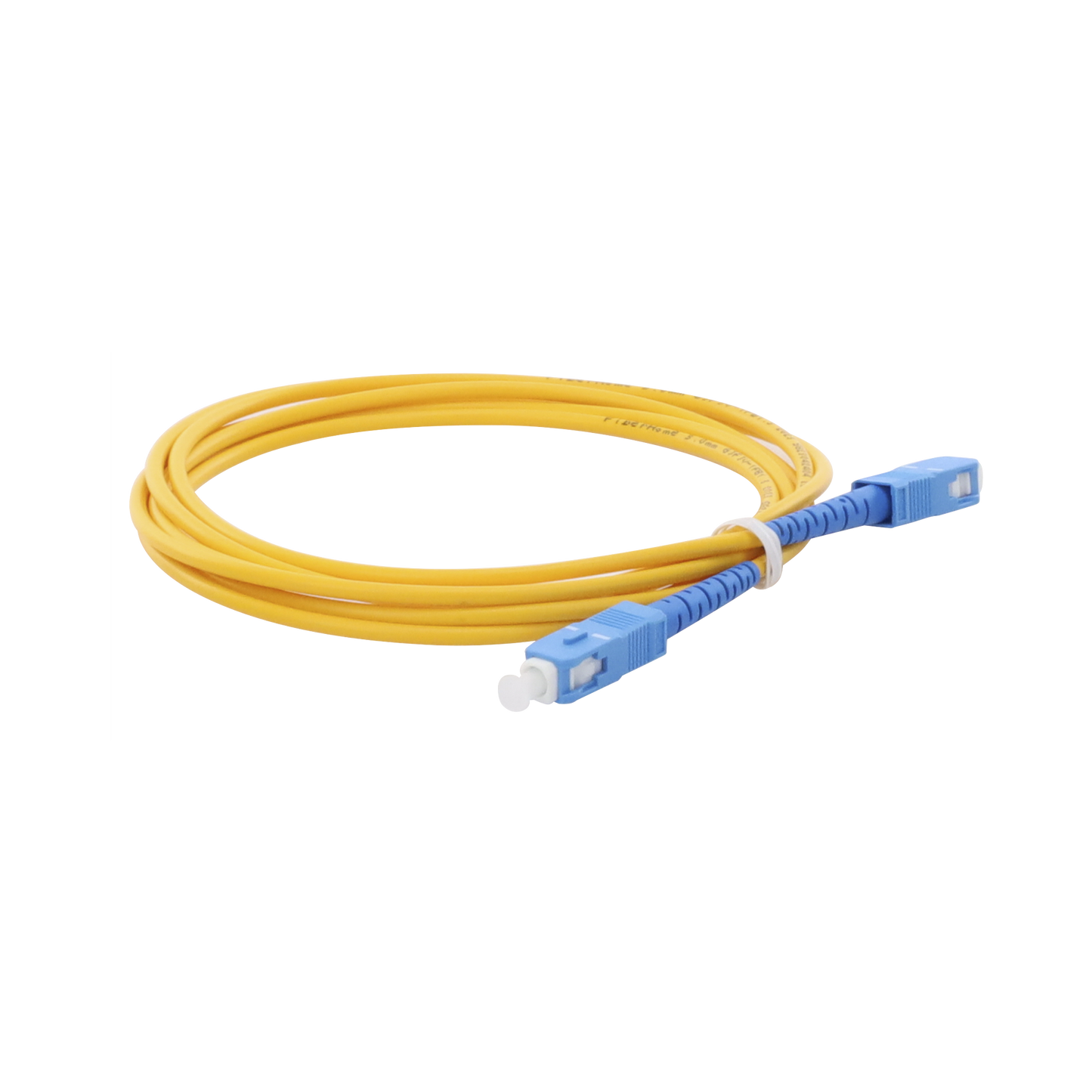 Jumper de Fibra Óptica Monomodo SC/UPC-SC/UPC Simplex de 2 metros,  3mm