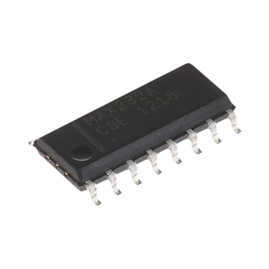 Circuito Integrado 2 Drivers, 2 Receivers, +5Vcc, RS-232, Digital-Análogo, 16-SOIC.