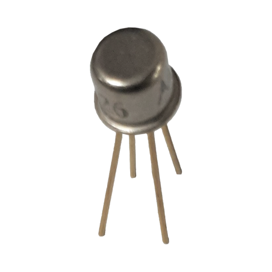 Transistor MOSFET MFE-130 Doble Puerta, Canal N, 105 MHz, TO-18.