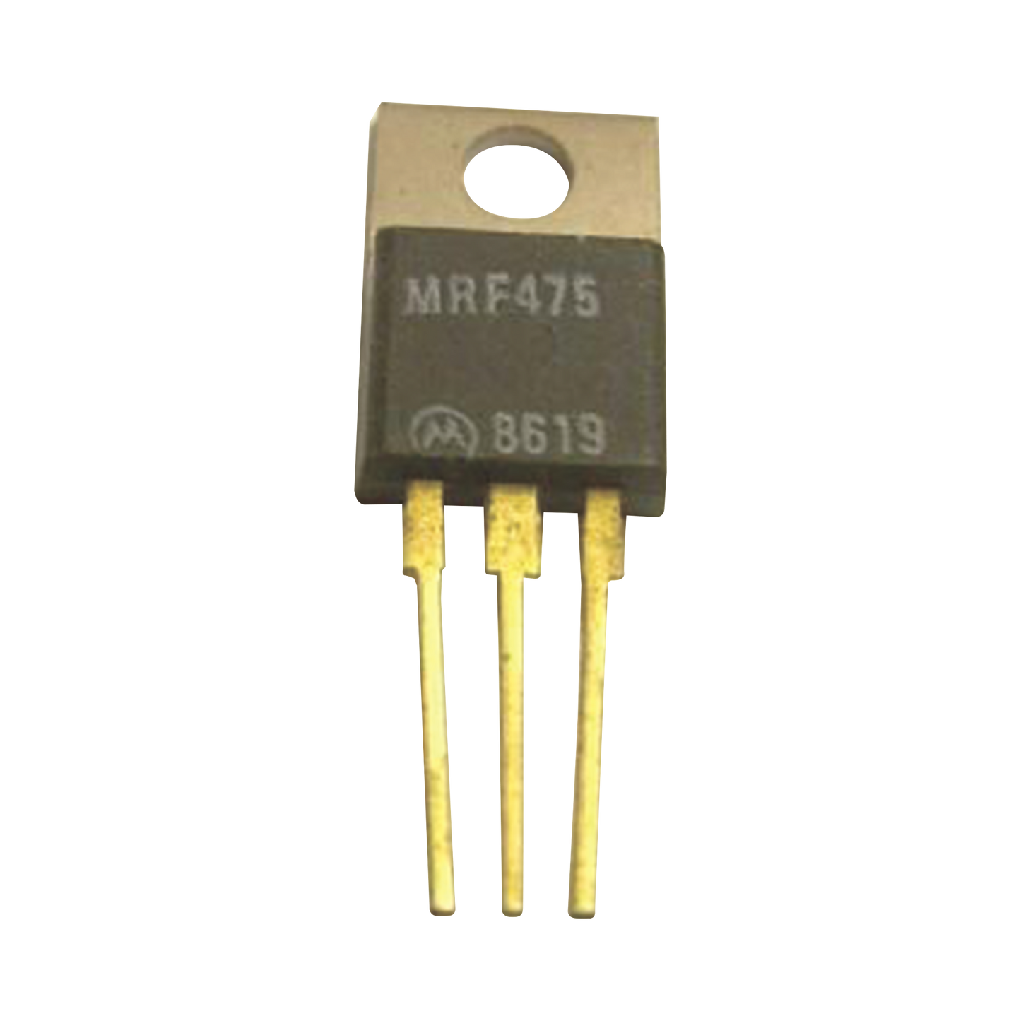 Transistor NPN de Potencia RF, Silicio de 30 MHz, 13.6 Vcc, 4.0 Amp. 10 Watt, TO-220AB.