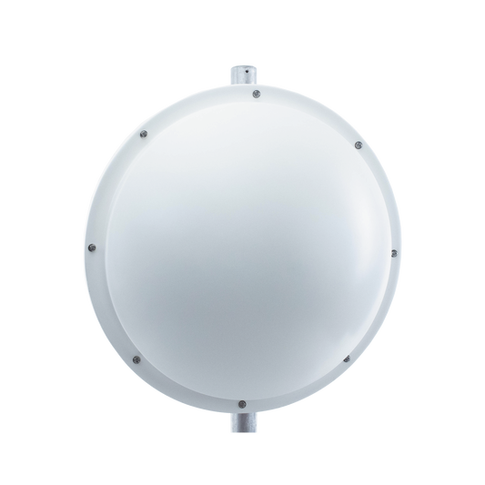 Antena altamente Direccional / 2 ft / 4.9-6.4 GHz / Diseñada para ambientes salinos / Ganancia 30 dBi / SLANT de 45 ° y 90 ° / Incluye jumper, radomo y montaje de acero inoxidable.