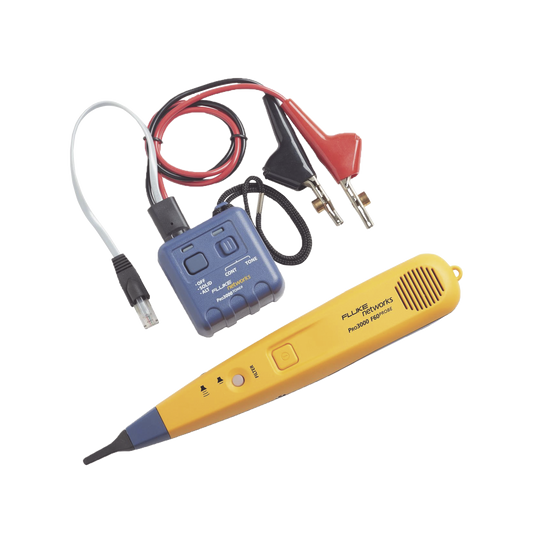 Generador y Sonda (Detector) de Tonos PRO3000™, Con Filtrado de Señales a 60Hz, Para Identificación de Señales Analogicas en Cableado Inactivo