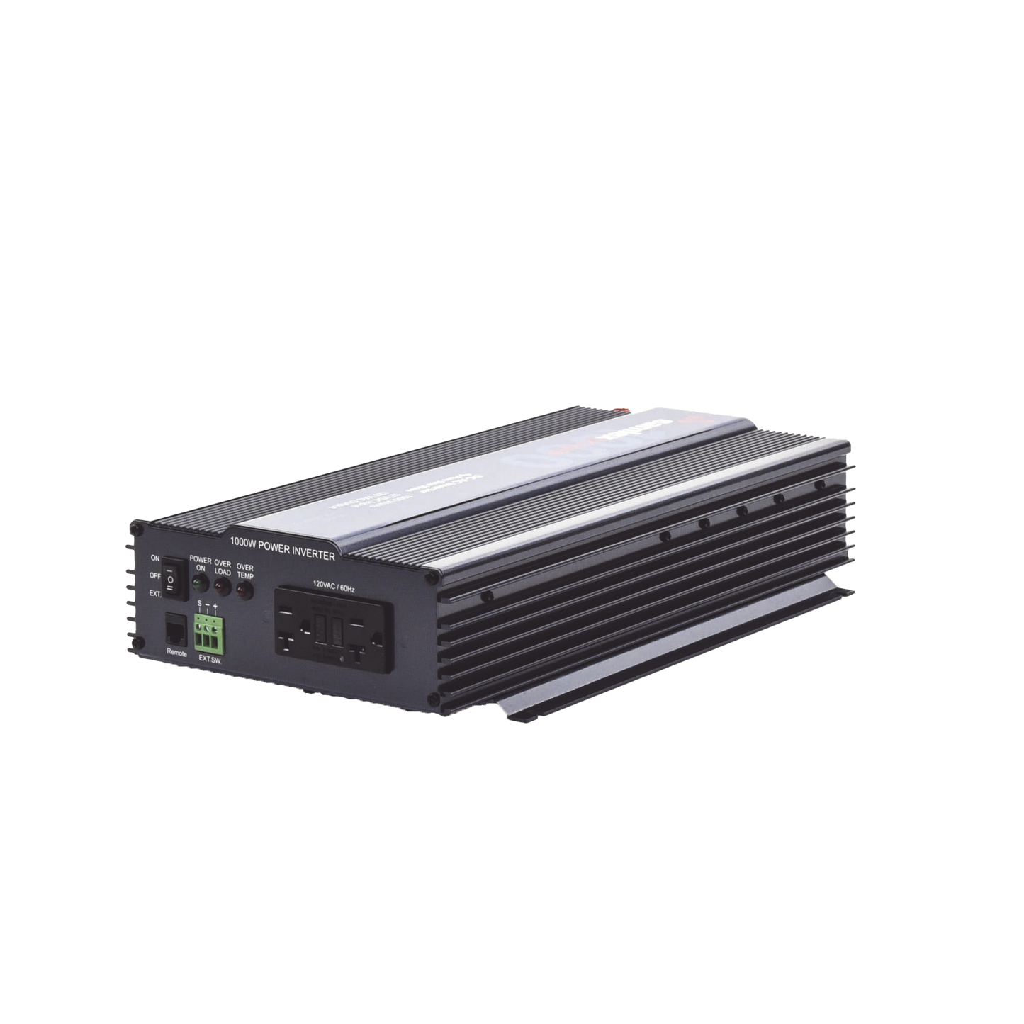 (Trabajo 24/7) Inversor de Corriente PURA 1000 W / 12 Vcc / salida 120VCA / HEAVY DUTY