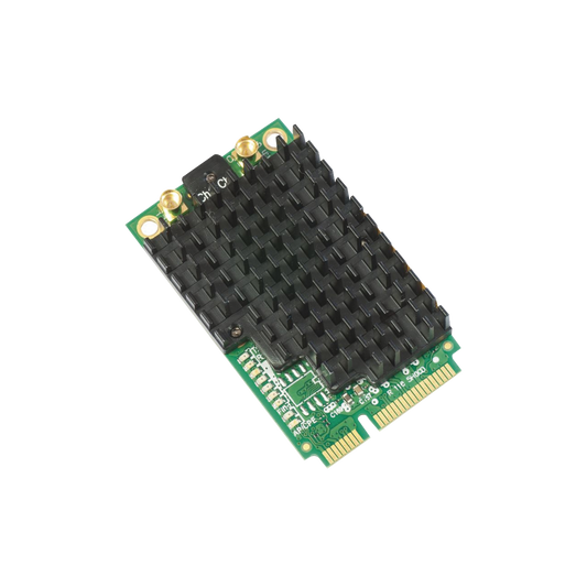 Tarjeta  Mini-PCI-Express inalámbrica de doble canal  en 5GHz a/n/ac, Hasta 27dBm de potencia.