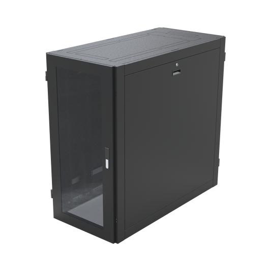 Gabinete Profesional para Telecomunicaciones de 24UR, 1200 mm Profundidad.