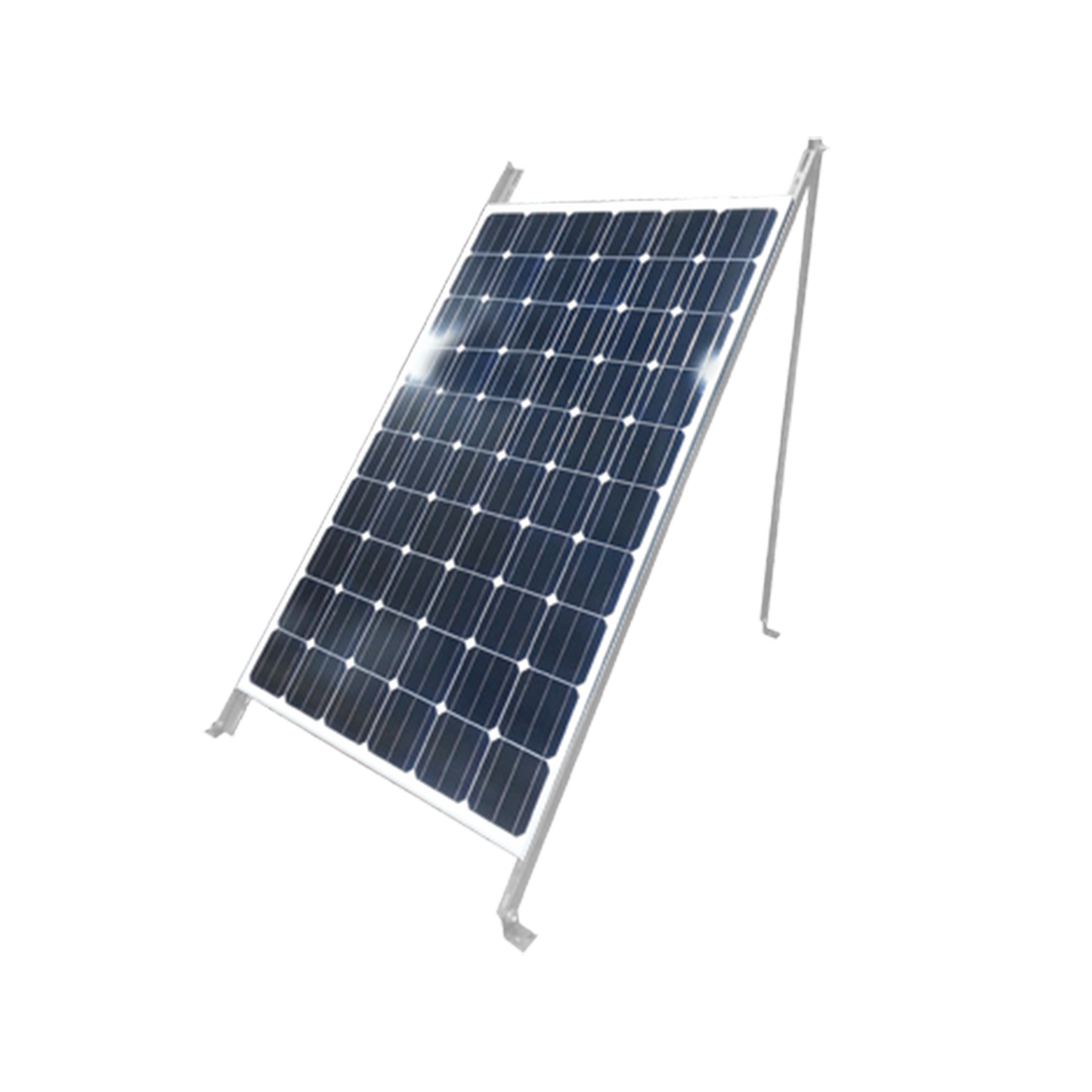 Montaje para Panel Solar Galvanizado de Piso: EPL-8512, EPL-12512, PRO-8512, PRO-12512.