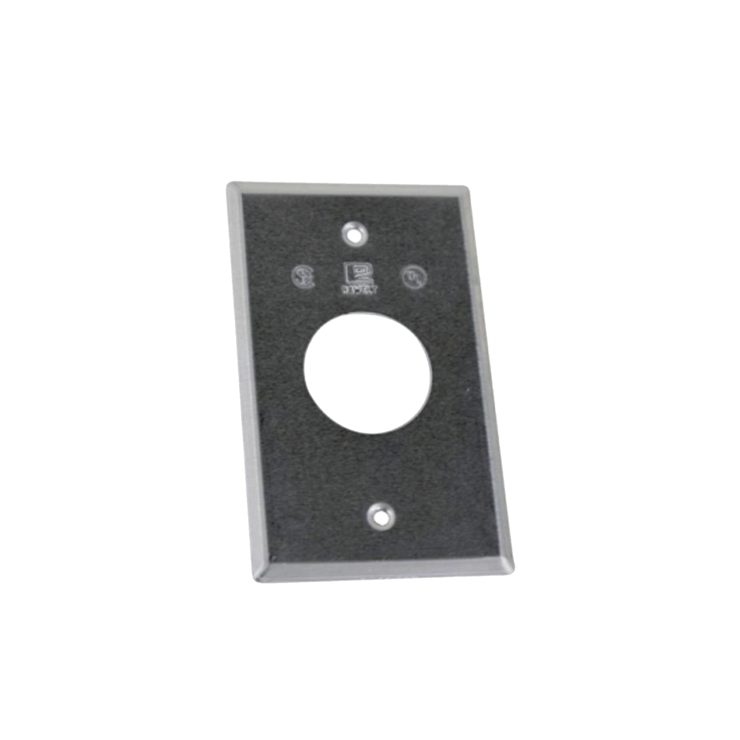 Tapa rectangular aluminio para contacto de 35.2 mm, tipo RR a prueba de intemperie.