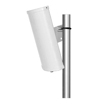 Antena Sectorial de 2.4 GHz, ganancia 12 dBi,  Angulo de apertura de 90 °, Conector N-Hembra, con montaje incluido