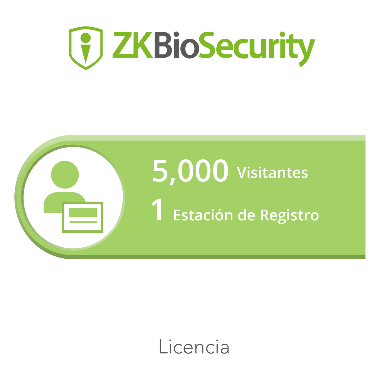 Licencia para ZKBiosecurity permite la gestion de 5 mil visitantes y 1 estacion de registro