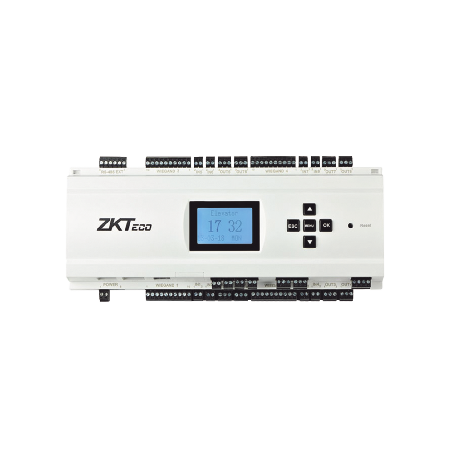 Controlador Elevadores IP / 10 pisos / TCP/IP / RS-485