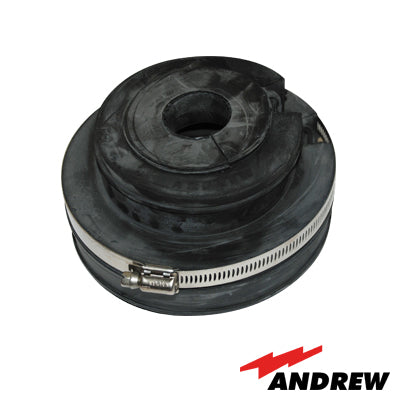 Bota pasamuro de 5". Incluye 1 orificio para cable coaxial de 1-1/4"